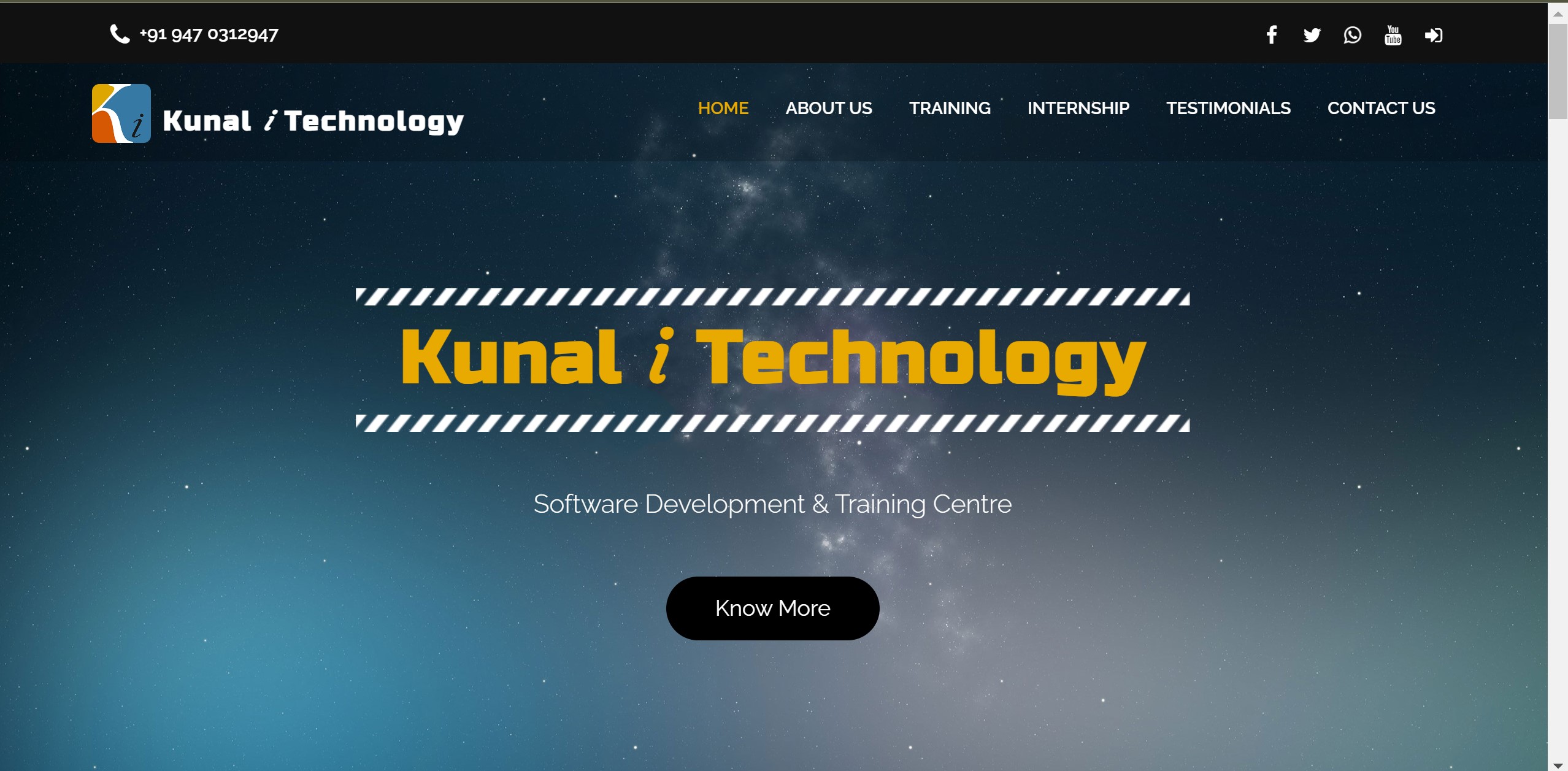 Kunal i Technology Lab 