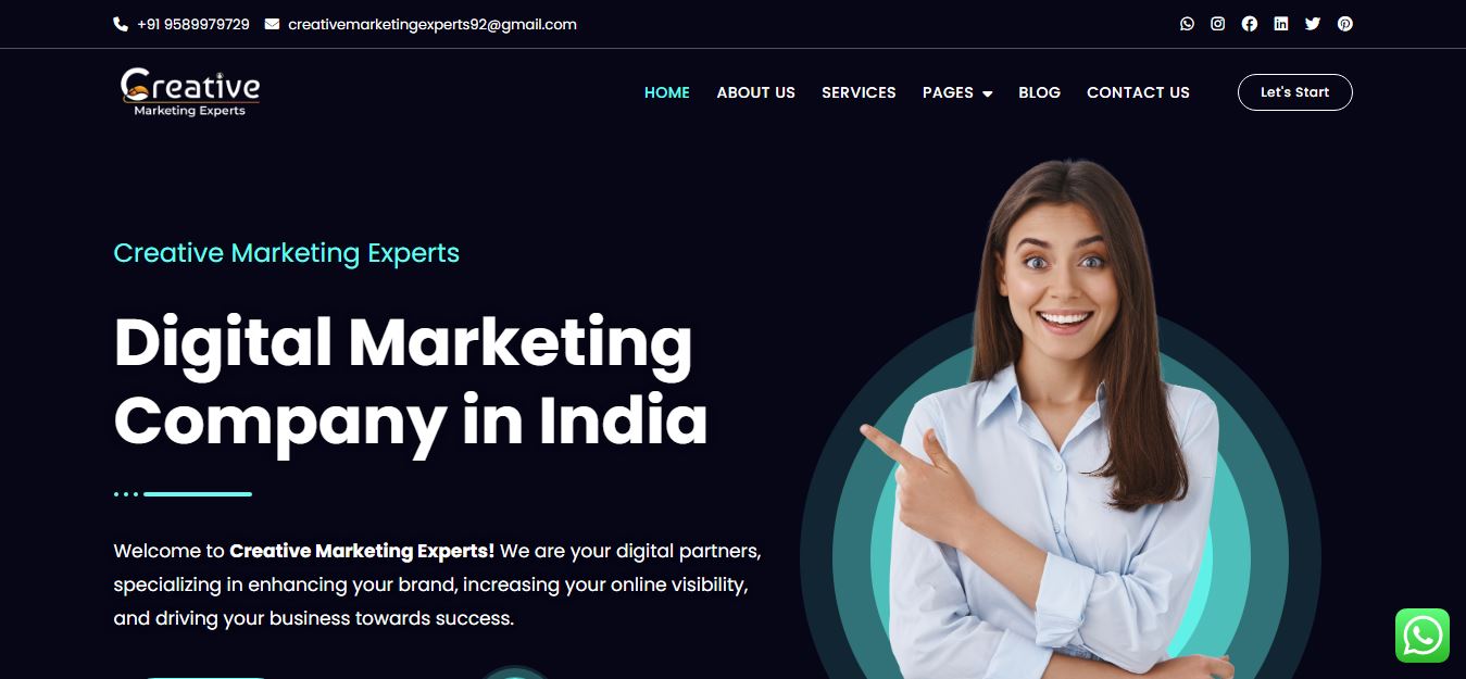 Creative Marketing Experts - Digital Marketing Company in Indore | Digital Marketing | Graphic + Web Design | SEO Company 