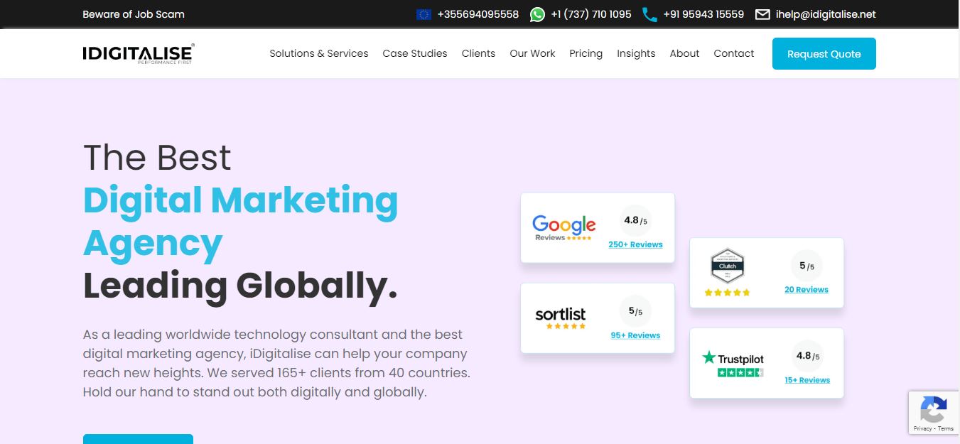 iDigitalise - Best Digital Marketing Company in India | SEO Agency 