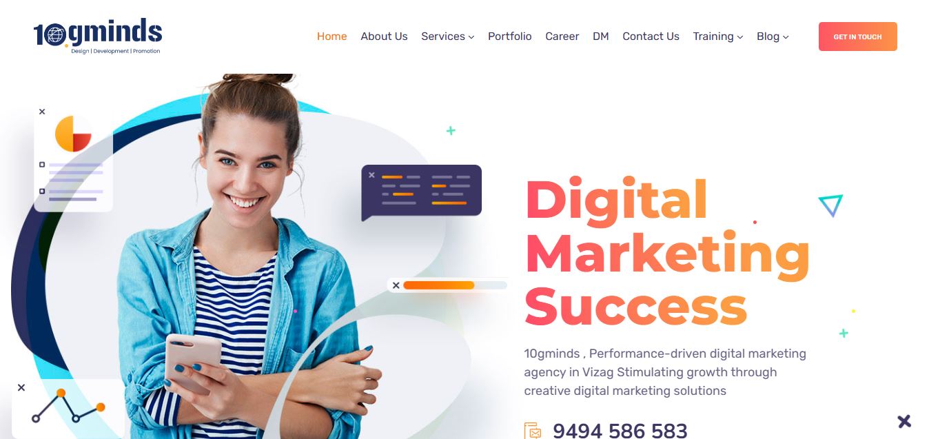 10gminds | Web Designing Company | Digital Marketing Agency in Vizag | Best Digital Marketing in Vizag 