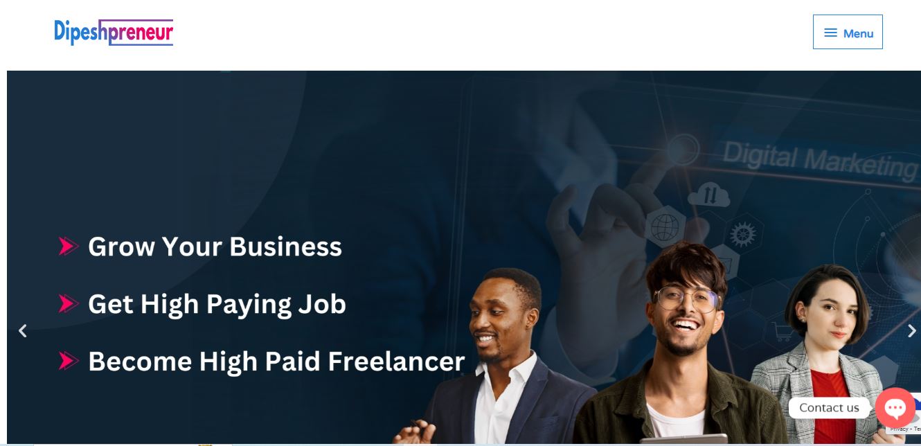 Dipeshpreneur - Digital marketing course in Vadodara | Social Media Marketing course | Digital Marketing Agency 