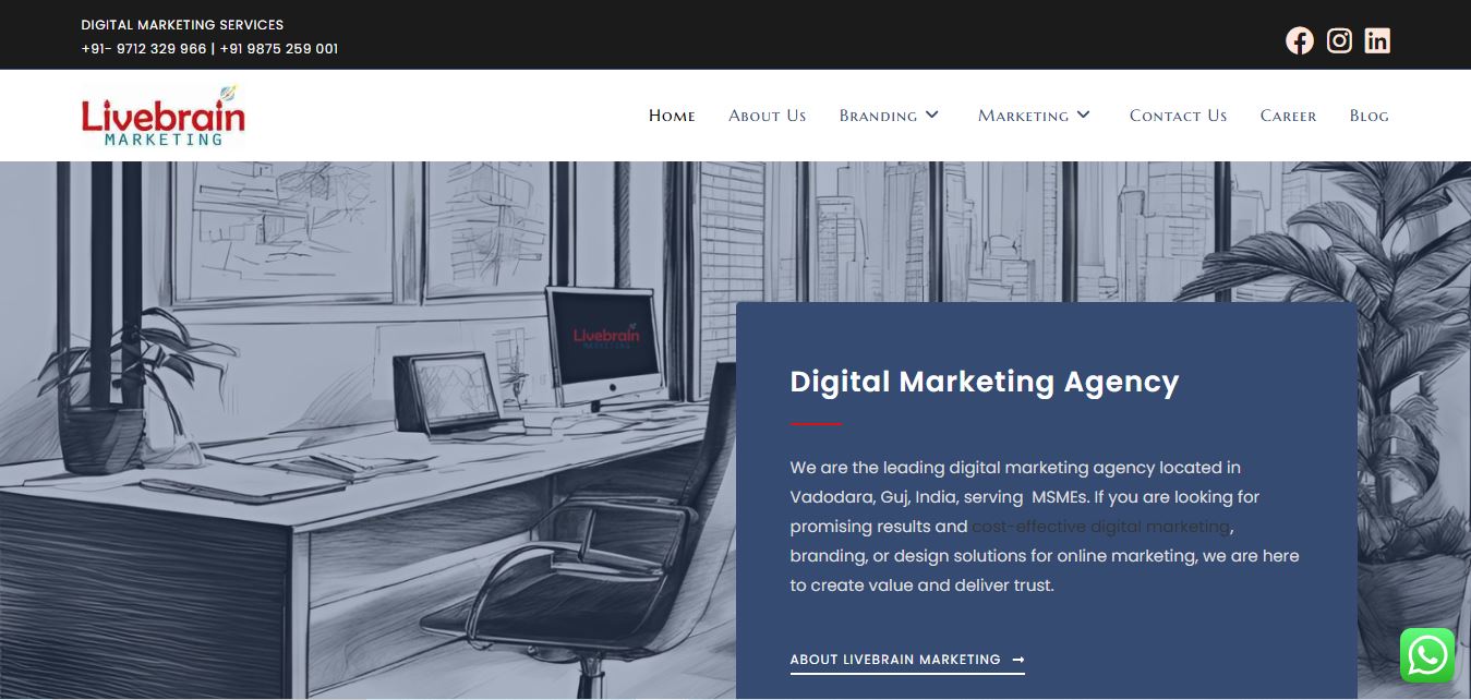 Livebrain Marketing - Digital Marketing Agency 