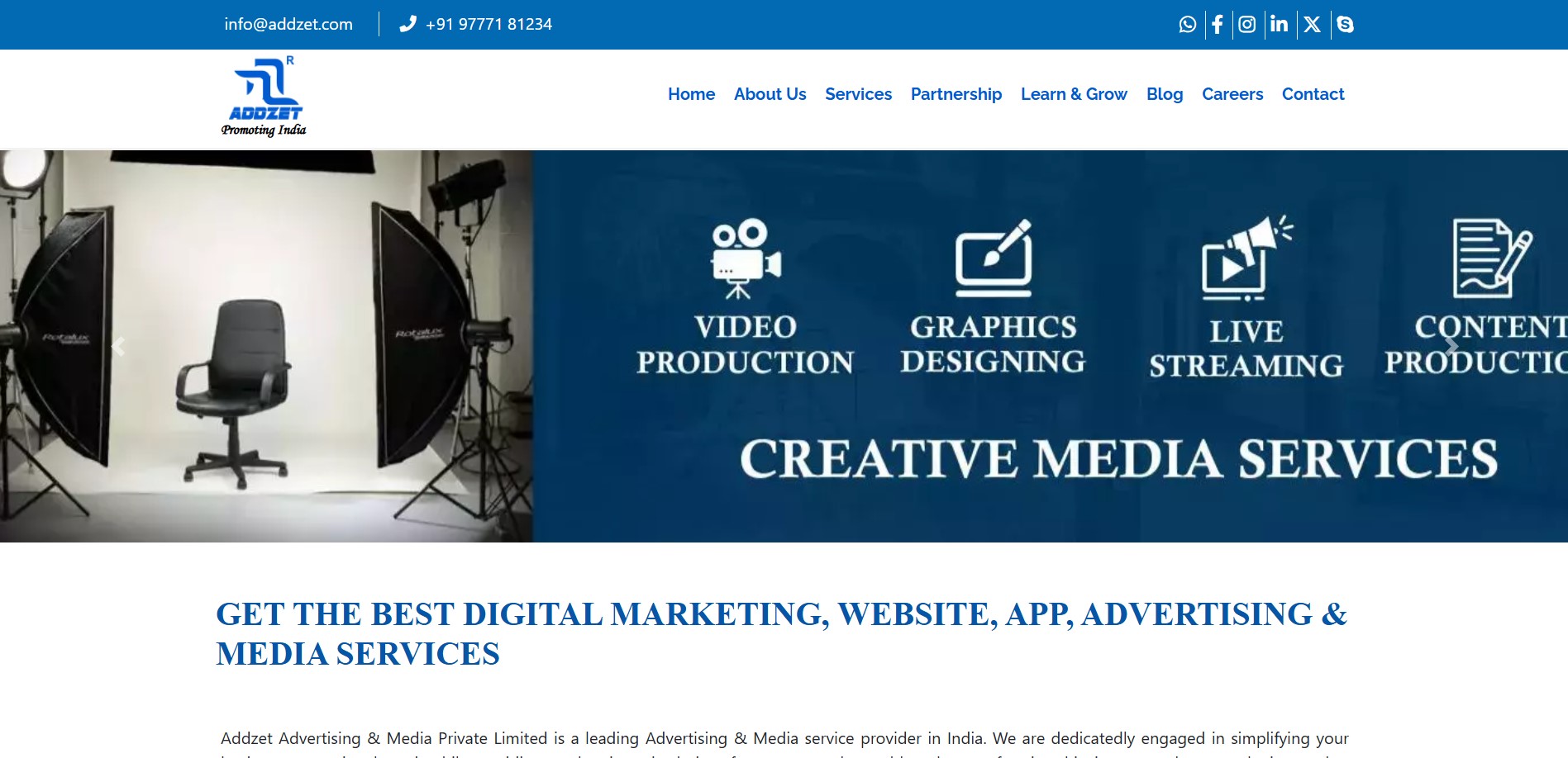 Addzet Advertising & Media Private Limited