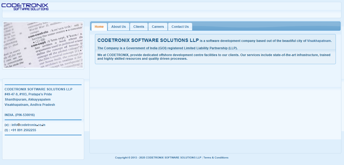 Codetronix Software Solutions