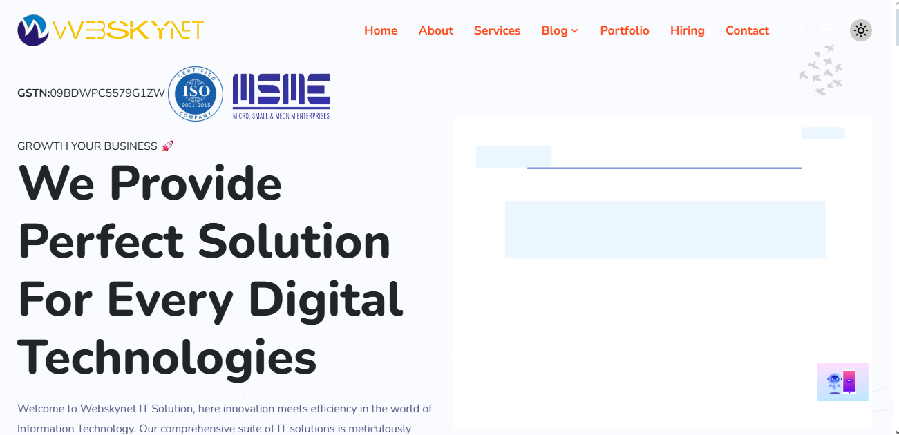 Webskynet IT Solution
