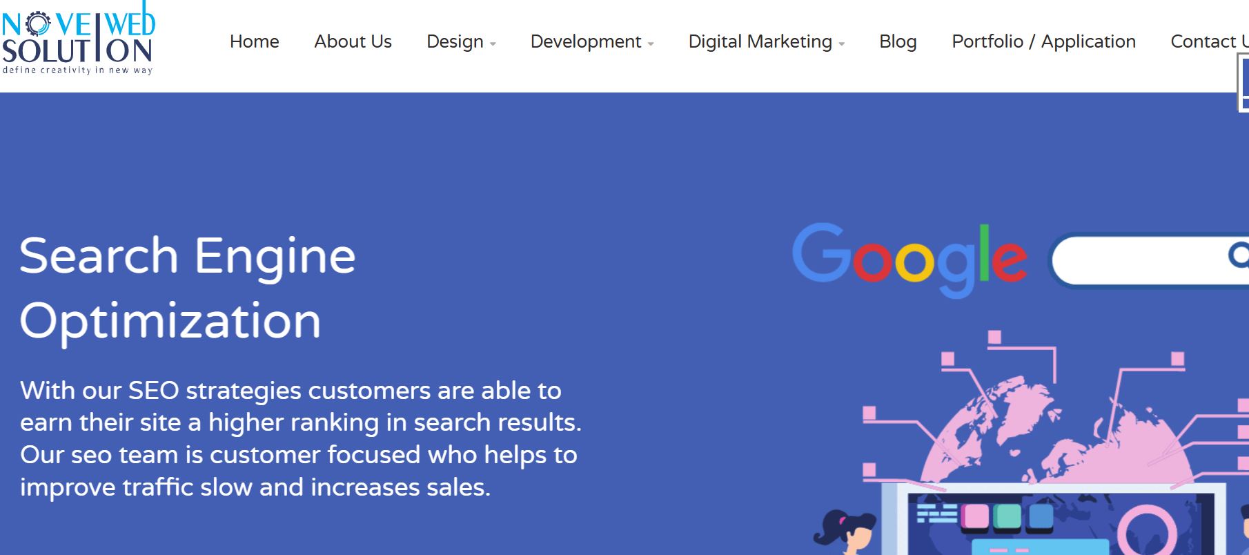 Novel Web Solution