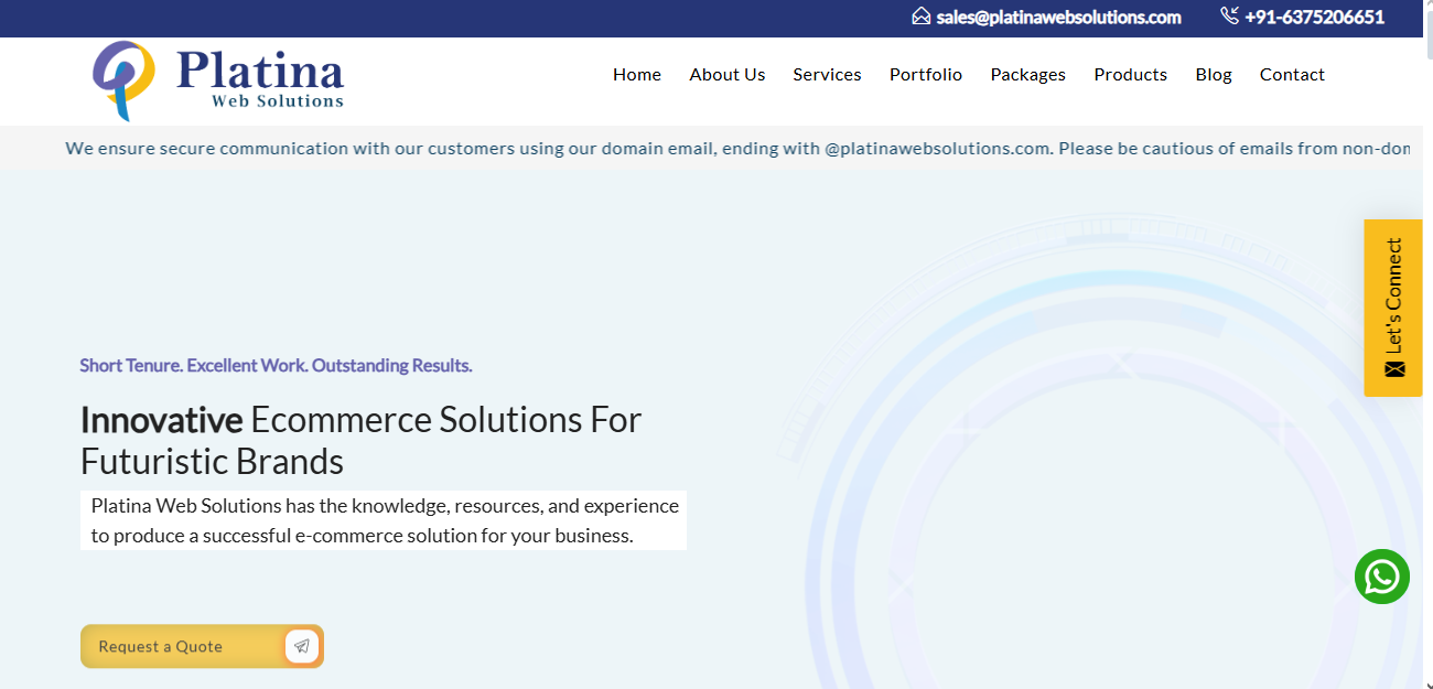 Platina Web Solutions LLP