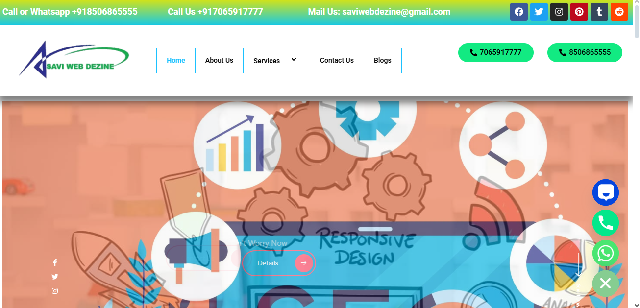 Savi Web Dezine