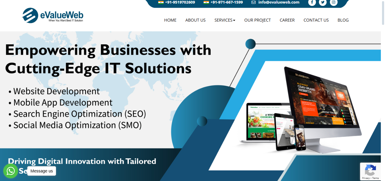 eValueWeb Solutions