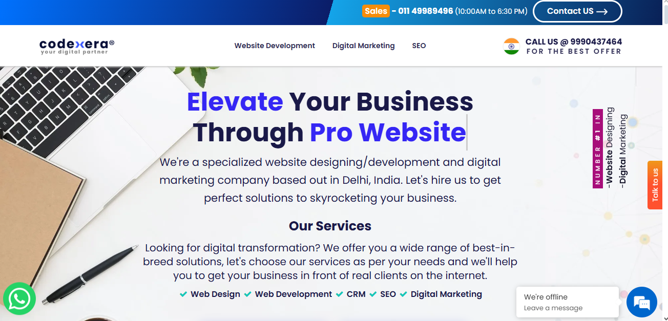 Top Website Development Company in Delhi